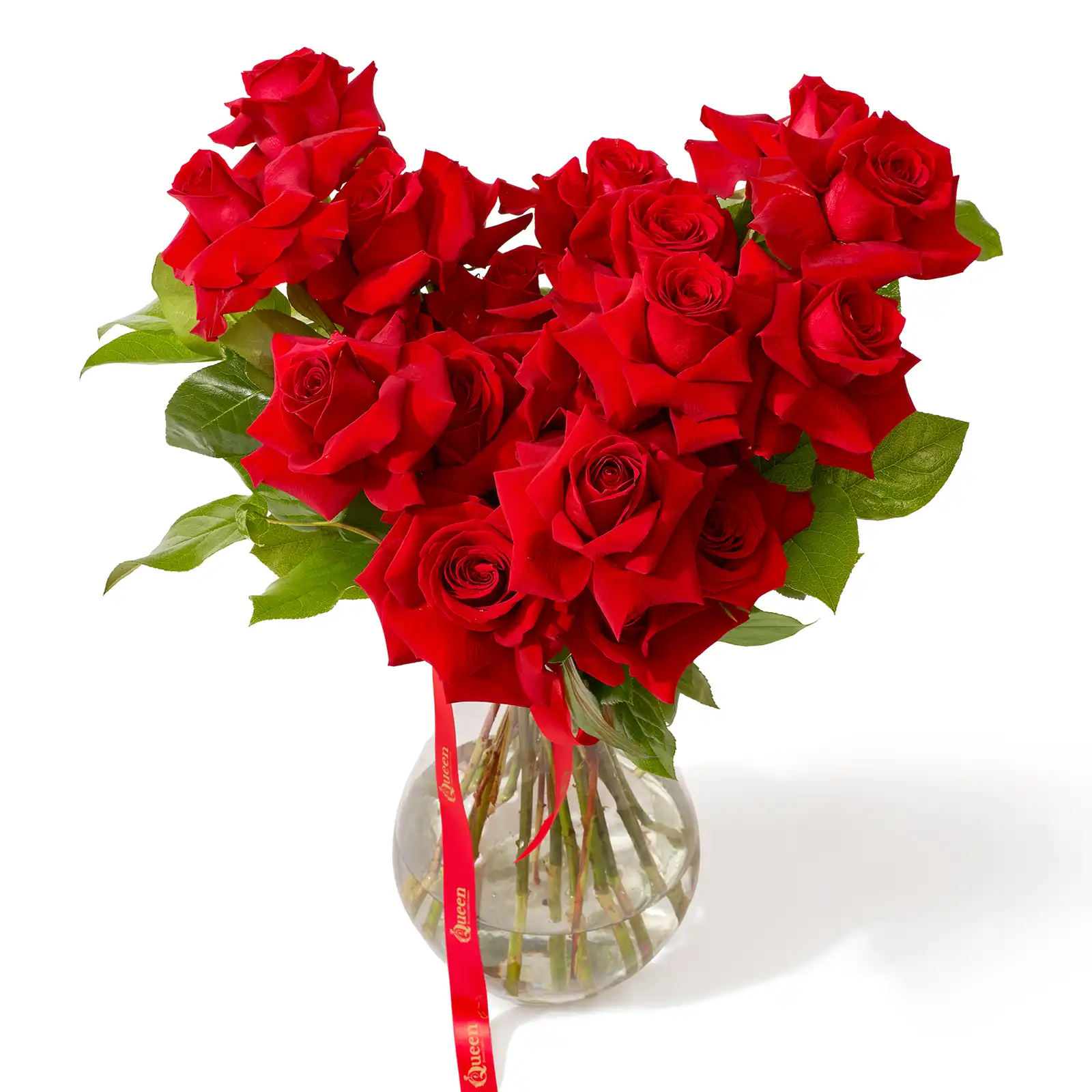 Buchet cu 17 trandafiri rosii „Endless Passion”