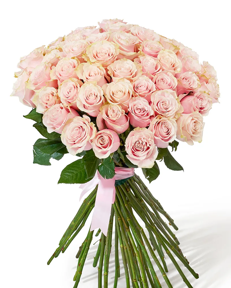 Buchet cu 49 trandafiri „Endless Ruby”