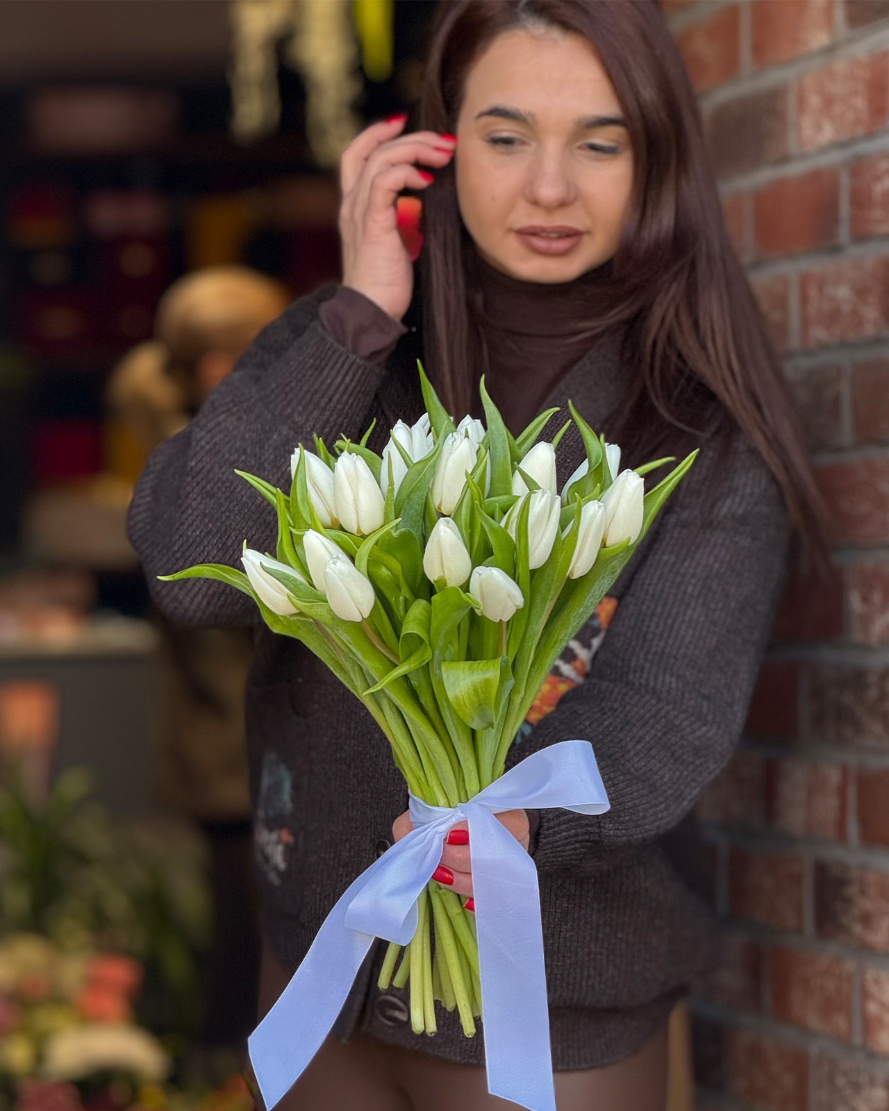 Buchet cu lalele „Blossom Sky”-2