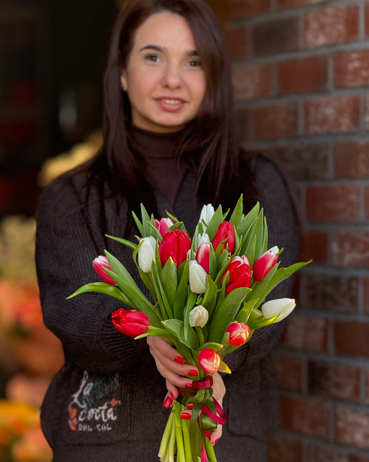 Buchet cu lalele „Sunlit Tulips”-2