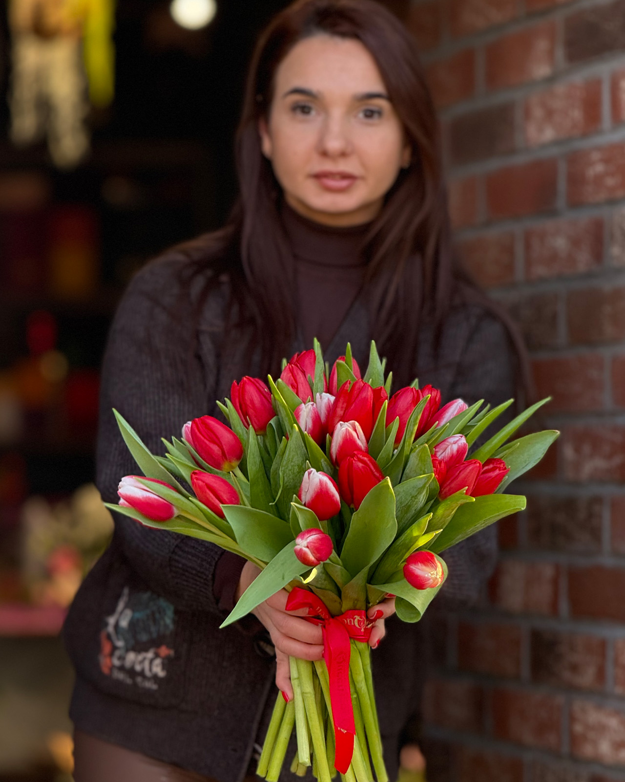Buchet cu lalele „Tulip Reverie”-2