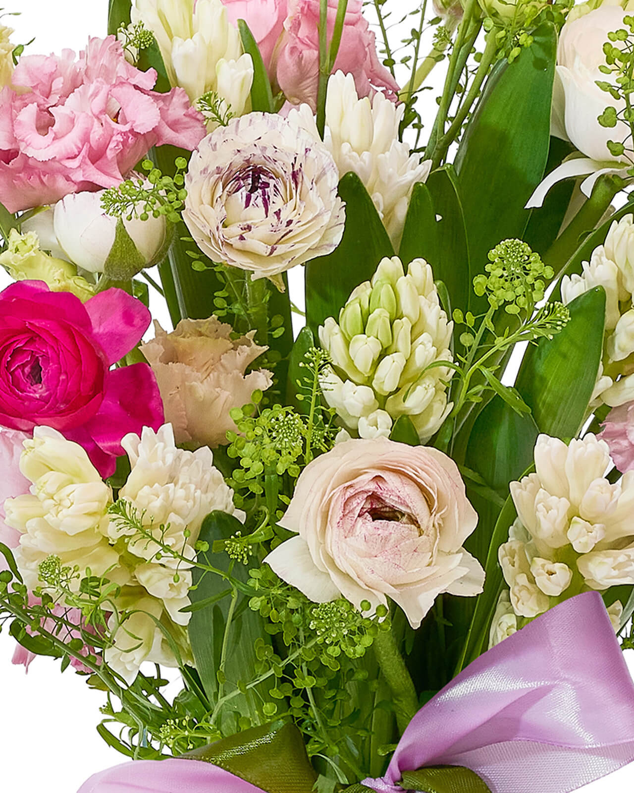 Buchet cu zambile și ranunculus „Spring Melody”
