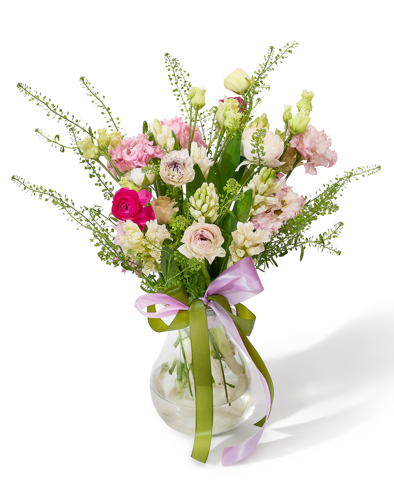 Buchet cu zambile și ranunculus „Spring Melody”